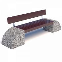 Купить скамейку с бетонным основанием Бридж по цене 21 500.00 руб. ✅ - в Москве и Области, отправка в регионы!